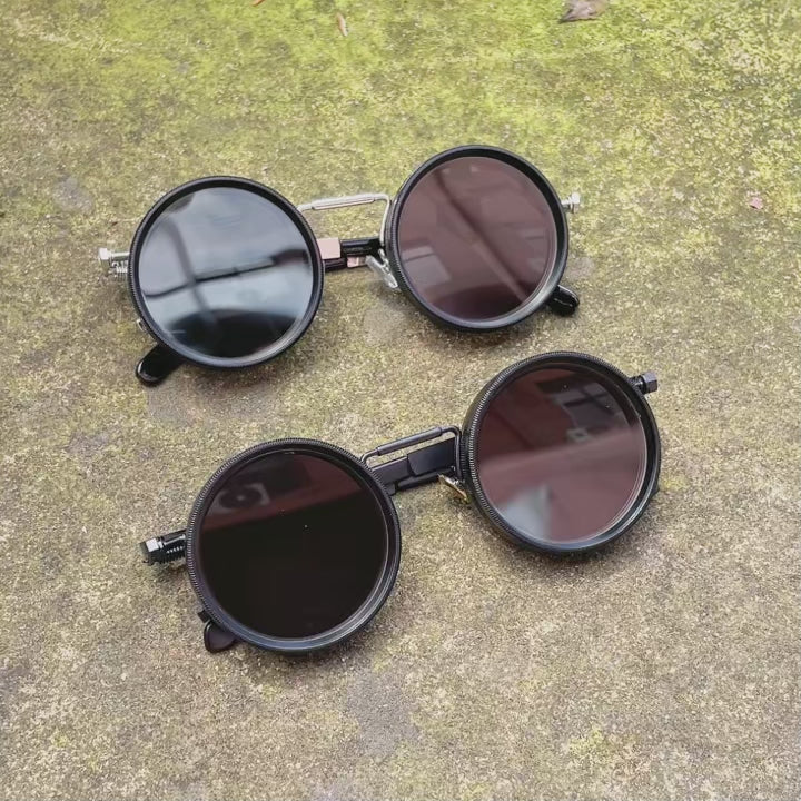 CRIXALIS Polarized Round Sunglasses